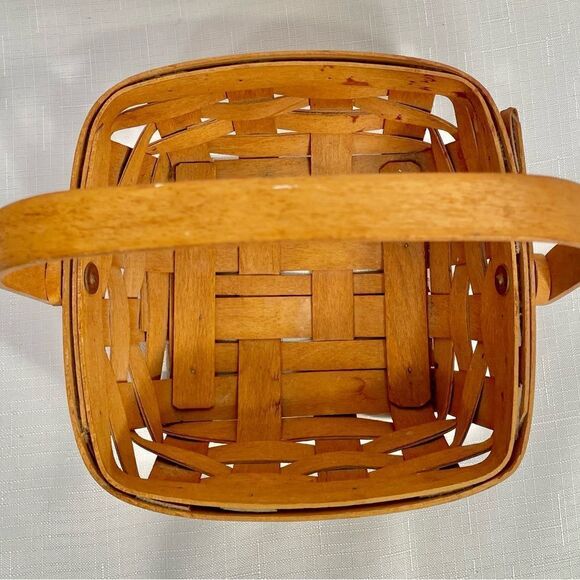 VINTAGE 5” LONGABERGER BERRY BASKET 1995 - Picture 3 of 5